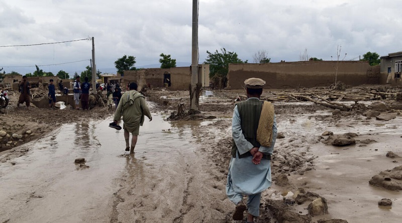 Fuertes lluvias causan inundación en Afganistán y dejan al menos 35 fallecidos