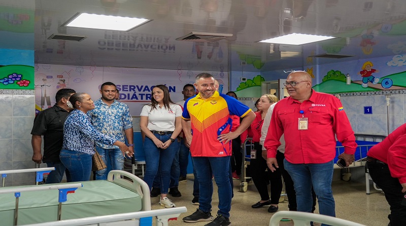Entregan rehabilitada primera etapa del hospital del IVSS de Guaraguao