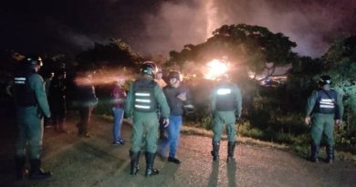 Registran explosión en tubería de gas en Anzoátegui