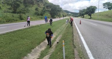 Gobierno Regional de Aragua desplegado con labores de mantenimiento