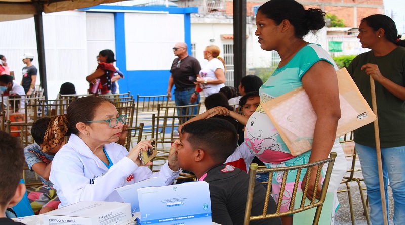Habitantes de Samán Tarazonero II recibieron atención médica gratuita