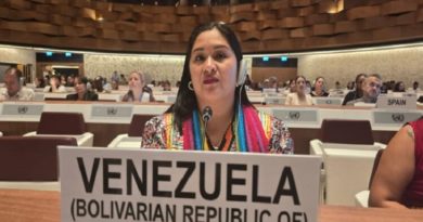 Pueblos Originarios de Venezuela resaltan logros de la Revolución ante la ONU