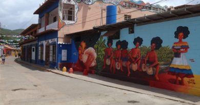Artistas nacionales e internacionales llenaron de color a Choroní