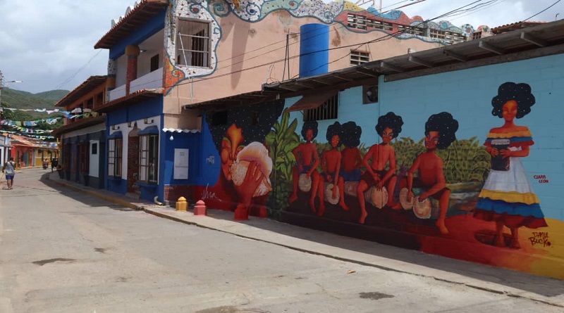 Artistas nacionales e internacionales llenaron de color a Choroní