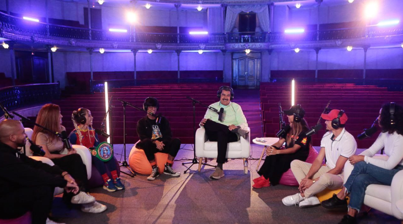 Jefe de Estado realiza encuentro con la juventud venezolana durante Maduro Podcast