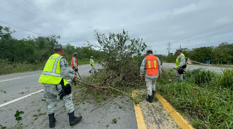 México sin lesionados ni fallecidos tras el paso del huracán Beryl