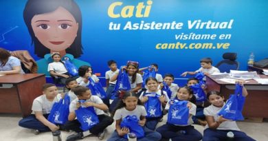 Más de 700 niños de Semilleros Científicos visitaron a Cantv en Yaracuy