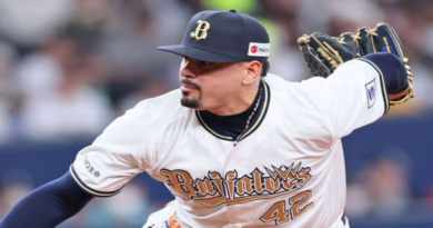 Andrés Machado exhibe seguridad con Orix en Japón
