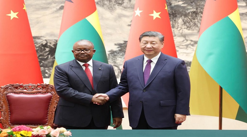 Presidentes de China y Guinea-Bissau fortalecen lazos de cooperación y relaciones