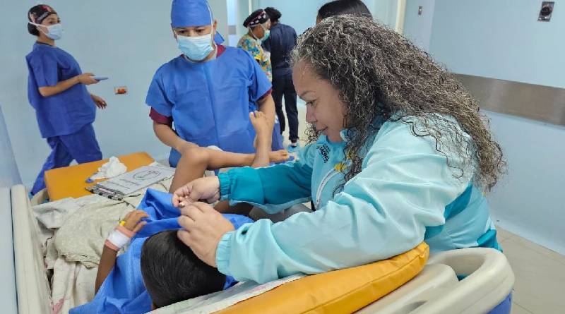 Jornada de cirugía ortopédica atiende a niños en Monagas