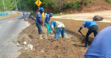 Realizan jornada de mantenimiento en la carretera Panamericana