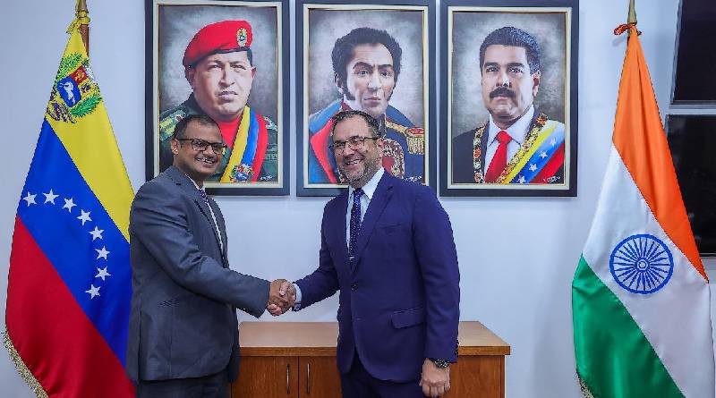 Venezuela fortalece relaciones bilaterales con India