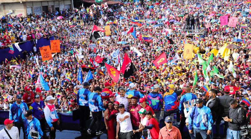 Candidato Maduro decreta en San Félix que el 28-J triunfará el orgullo nacional