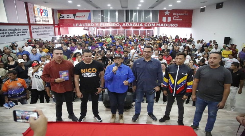 Realizado Encuentro Aragua es Comunicación en respaldo al presidente Maduro