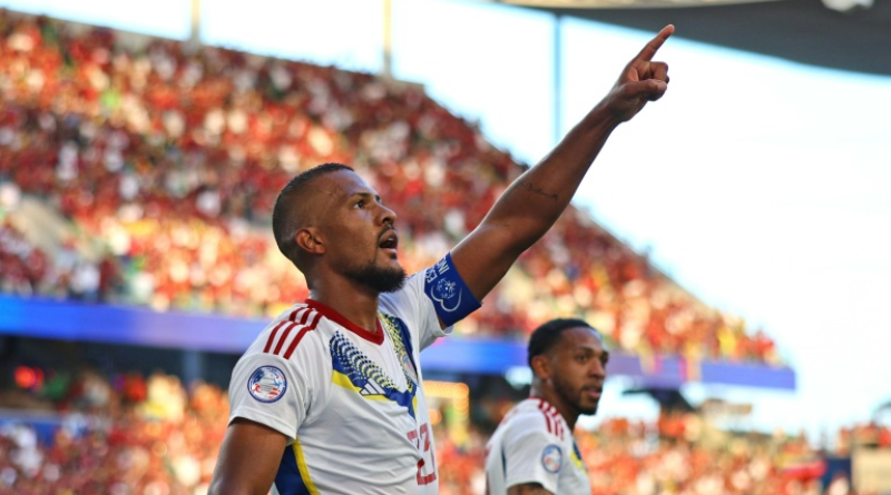 Rondón se convierte en máximo goleador de Venezuela en la Copa América