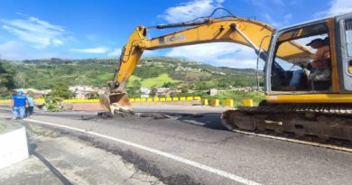 Inician trabajos de mantenimiento en la Troncal 01 de Táchira