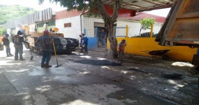 Plan Nacional de Asfaltado favorece comunidades populares de municipio Bolívar
