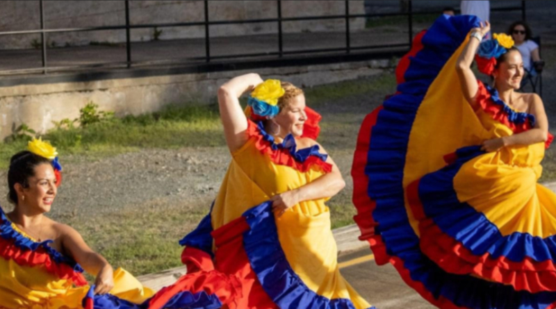 Comunidad colombiana en Venezuela celebra 214 años del Grito de Independencia