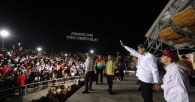 Jefe de Estado entrega la Concha Acústica del Parque Ana María Campos en Zulia
