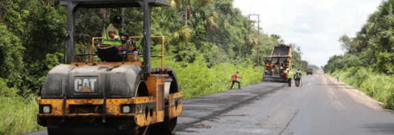 Gobierno de nacional inspecciona segunda etapa del Plan de Asfaltado al sur de Monagas