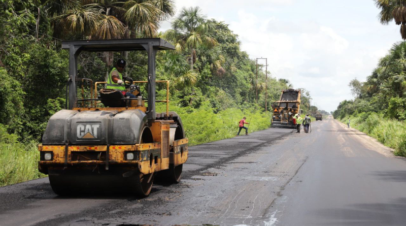 Gobierno de nacional inspecciona segunda etapa del Plan de Asfaltado al sur de Monagas