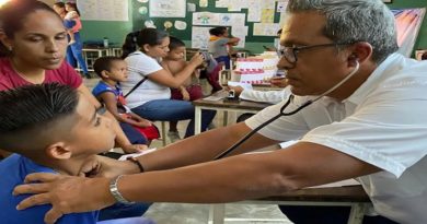 Niños monaguenses reciben atención en materia de salud