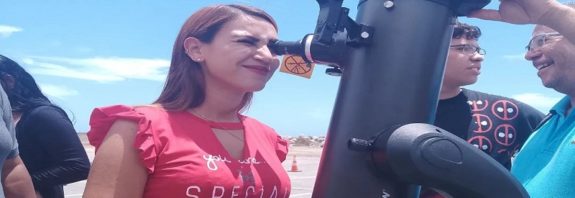 Imparten taller científico sobre telescopios en Fundacite e Infocentro de La Guaira