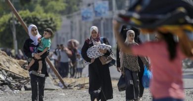 ONU denuncia interminable desplazamiento de personas en Gaza