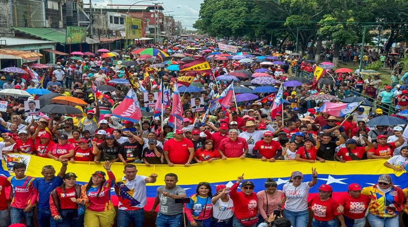 MINUTO A MINUTO| Inicia Gran Marcha Nacional por la Paz y apoyo al presidente Maduro