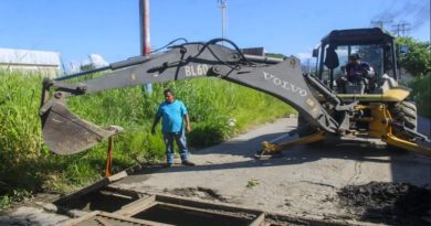 Sistema 1x10 avanza en la reparación de calles principales en Mariño