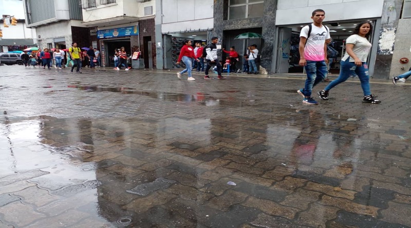 Inameh pronostica lluvias y lloviznas en gran parte del país