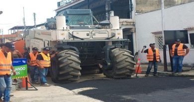Aragua cuenta con nueva Planta Recicladora de Asfalto de última tecnología