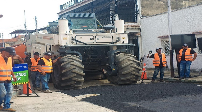 Aragua cuenta con nueva Planta Recicladora de Asfalto de última tecnología