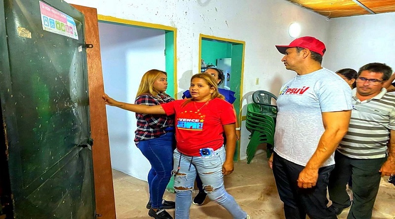 Inspeccionan rehabilitación del consultorio popular de Las Palmas en Guárico