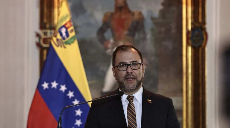 Ministro Gil condena pronunciamiento del Departamento de Estado