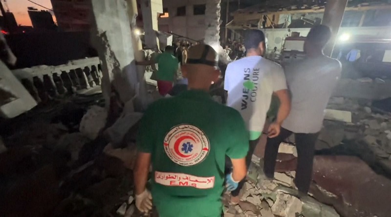 Israel bombardea escuela en Gaza y asesina a más de 100 civiles