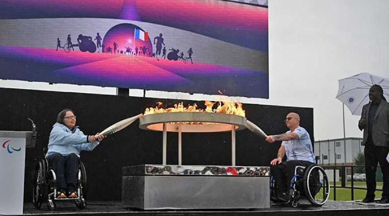 Llama olímpica sigue a Francia para inaugurar Juegos Paralímpicos París 2024