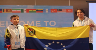 Venezuela brilla en Olimpiada Mundial de Jóvenes Matemáticos 2024