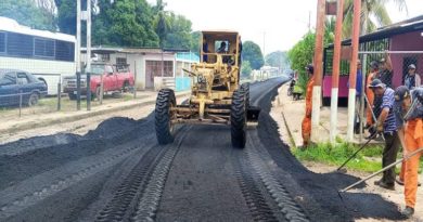 Rehabilitan más de mil metros de vialidad a comunidades de Amazonas