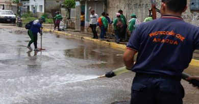 Atiende a los afectados por las lluvias del sector El Recurso en Aragua