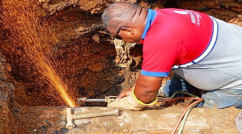 Aguas servidas en Miranda