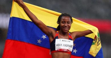 Lisbeli Vera clasifica a la final de 400 m (T47) en París 2024