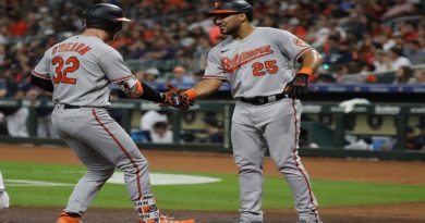 Anthony Santander supera el umbral de las 90 carreras impulsadas en la MLB