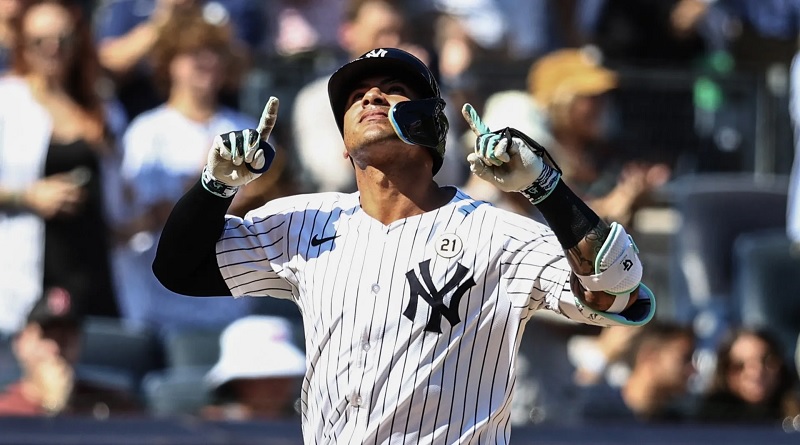 Gleyber Torres conectó cuadrangular 14 con Yankees