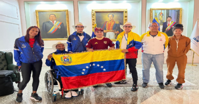 Regresa a Venezuela segunda avanzada Paralímpica