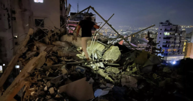 Fuerzas israelíes bombardean nuevamente la ciudad de Beirut