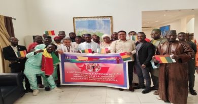 Conforman equipo promotor de la Internacional Antifascista en Mali e Indonesia