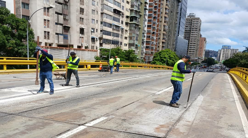 Gran Misión Transporte anuncia labores de mantenimiento en Elevado Los Ruices