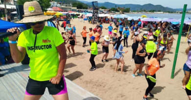 Yaracuyanos disfrutan de actividades recreativas con Zona Activa en la Playa