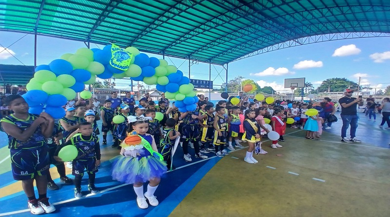 Inauguran campeonato de baloncesto infantil en Maturín